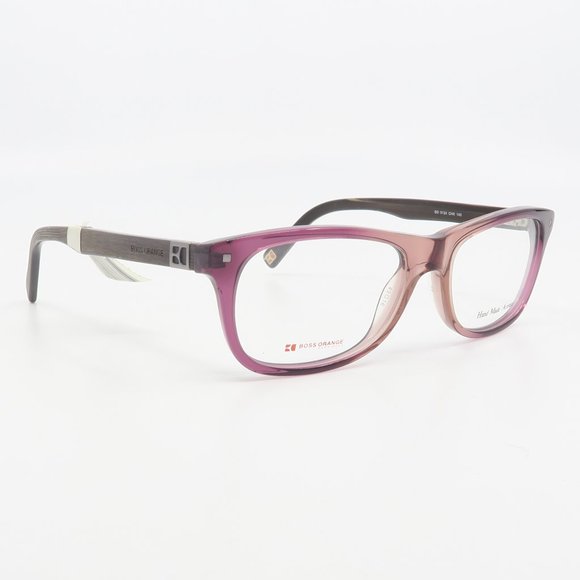 BO 0124 CHK Boss Orange New Pink/ Brown Eyeglasses - Picture 3 of 6